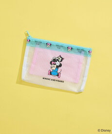 Green Parks Mickey friend / クリアポーチ グリーンパークス 財布・ポーチ・ケース ポーチ ピンク ブルー