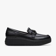 Clarks Zylah Top クラークス シューズ・靴 ローファー ブラック【送料無料】