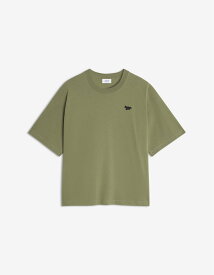 【SALE／30%OFF】Maison Kitsune Maison Kitsune/(M)PROFILE FOX RELAXED TEE-SHIRT メゾン キツネ トップス カットソー・Tシャツ ベージュ カーキグリーン【送料無料】