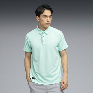 �ySALE�^30%OFF�zPUMA �����Y �S���t PB �V���v�� ���� �|���V���c SIMPLE POLO S/S �v�[�} �g�b�v�X �|���V���c �O���[���y���������z