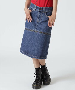 ROYAL FLASH VAQUERA×MOUSSY/���@�P��×�}�E�W�[/VQ DENIM SKIRT ���C�����t���b�V�� �W���P�b�g�E�A�E�^�[ ���̑��̃W���P�b�g�E�A�E�^�[ �u���[�y���������z