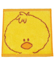 NICI ハンドタオル 25×25cm ヒヨコ アントレスクエア ファッション雑貨 ハンカチ・ハンドタオル イエロー