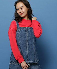 【SALE／16%OFF】niko and ... [niko and ...JEANS 2024SS]DENIM BUSTIER ニコアンド トップス その他のトップス グレー ブルー【送料無料】