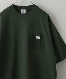 coen SMITH'S(スミス)別注シンプルポケットTシャツ コーエン トップス カットソー・Tシャツ グレー ホワイト ブラック グリーン ブルー ネイビー