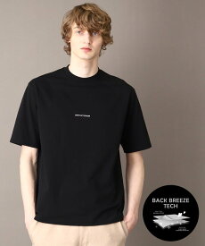 DRESSTERIOR 【Safari5月号掲載】【接触冷感/UVカット機能】BACK BREEZE TECH ロゴTシャツ ドレステリア トップス カットソー・Tシャツ ホワイト ブラック ピンク【送料無料】