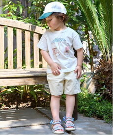 【SALE／11%OFF】petit main 【プティプラ】BOYSハーフパンツ ナルミヤオンライン パンツ その他のパンツ グレー ホワイト ブルー グリーン ネイビー カーキグリーン