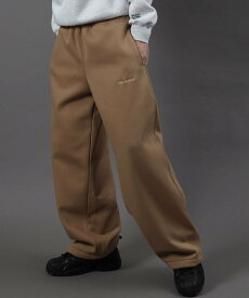 【SALE／30%OFF】BEN DAVIS / WHITE LABEL 【BEN DAVIS(ベンデイビス)】WIDE CURVE SWEAT PANTS / ワイド カーブパンツ スウェットパンツ 裏起毛 ドローコード 刺繍 ナバル パンツ その他のパンツ ブルー ブラウン グレー ブラック【送料無料】