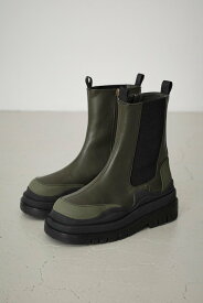【SALE／60%OFF】AZUL BY MOUSSY COLOR CONTRAST SOLE BOOTS アズールバイマウジー シューズ・靴 ブーツ ブラック