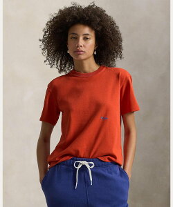 POLO RALPH LAUREN Big Pony �R�b�g�� �N���[�l�b�N T�V���c �����t���[���� �g�b�v�X �J�b�g�\�[�ET�V���c �I�����W�y���������z