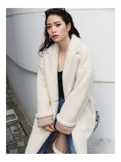 Gyda ボアチェスターコート Rakuten Fashion 楽天ファッション 旧