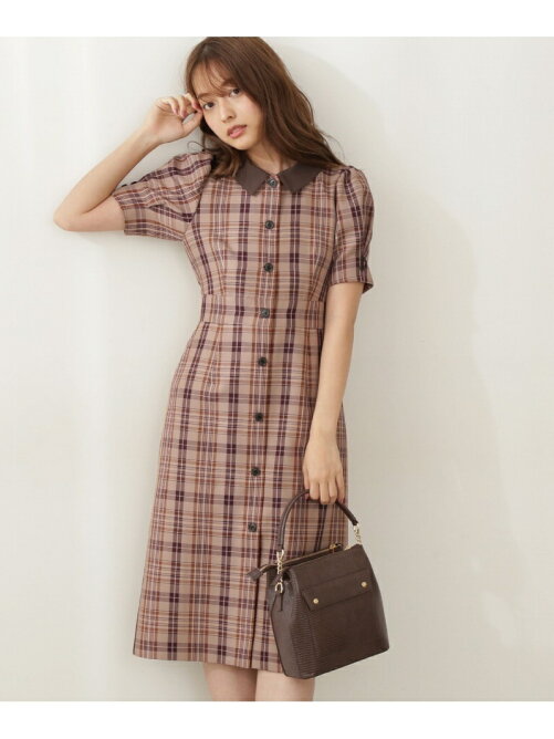 Proportion Body Dressing クラシカルチェック襟付きタイトワンピース Rakuten Fashion 楽天ファッション 旧楽天ブランドアベニュー Dj7401