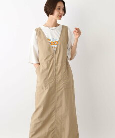 【SALE／35%OFF】LEPSIM ナイロンスポーティジャンスカ レプシィム ワンピース・ドレス ワンピース グレー ホワイト ブラック ベージュ ネイビー