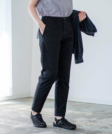 【SALE／45%OFF】D.M.G. ストレッチチノ アンクルトラウザー ドミンゴ パンツ チノパンツ グリーン ネイビー ベージュ ブラック ホワイト【送料無料】