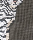 アニマル刺繍コードショルダーバッグ