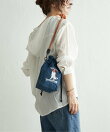 アニマル刺繍コードショルダーバッグ