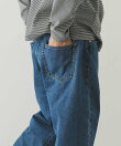 ウエストイージーデニムパンツ