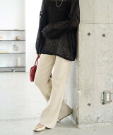 FREAK'S STORE 限定展開 リブ ニット フレア ニット パンツ 26AW フリークスストア パンツ その他のパン…
