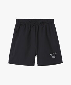 agnes b. FEMME agnes b. x arena ショートパンツ アニエスベー パンツ その他のパンツ ブラック【送料無料】