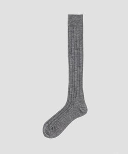 MARGARET HOWELL WOOL LONG SOCKS }[KbgEnEG CEbOEFA C O[ x[W ubNyz