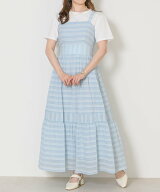 【SALE／20%OFF】31 Sons de mode 2026春夏新作 シアーストライプジャンスカ トランテアン ソン ドゥ モ…