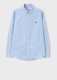 PS Paul Smith "Sports Stripe Zebra" ワンポイント 長袖シャツ ポール・スミス トップス シャツ・ブラウス ネイビー ホワイト【送料無料】