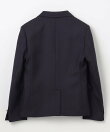 【140-170cm】ウールサージ ブレザー