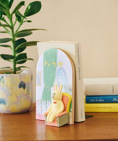 【SALE／40%OFF】studio CLIP ドン・ウッサブックエンド[キューライスコラボ] スタディオクリップ インテリア・生活雑貨 オブジェ・置物・アート