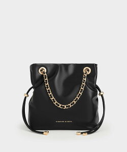 CHARLES & KEITH Arya �A���A �u���C�h�X�g���b�v �_�u���n���h���N���X�{�f�B�o�b�O �`���[���Y�A���h�L�[�X �o�b�O �V�����_�[�o�b�O �u���b�N�y���������z