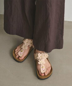 UNITED ARROWS 【国内EXCLUSIVE】＜BIRKENSTOCK＞GIZEH フラワー サンダル ユナイテッドアローズ シューズ・靴 サンダル ピンク ブラック ホワイト【送料無料】