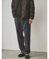 UNITED ARROWS green label relaxing TRカルゼ 裏起毛 オルマイ ワイド パンツ W3 -2WAYストレッチ- ユナ…