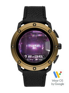 DIESEL 【タッチスクリーンスマートウォッチ】AXIAL ウォッチステーションインターナショナル ファッショングッズ 腕時計 ブラック【送料無料】