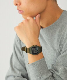 【SALE／30%OFF】BEAMS TIMEX * BEAMS / 別注 MILITARY DIGITAL WATCH ビームス メン アクセサリー・腕時計 腕時計 カーキ【送料無料】