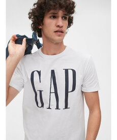 【SALE／46%OFF】GAP (U)GapロゴクルーネックTシャツ ギャップ トップス カットソー・Tシャツ グレー ブラック ホワイト