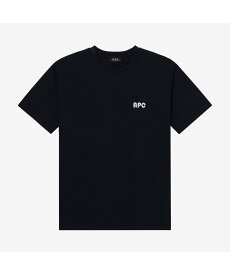 A.P.C. Tシャツ 406 H アー・ぺー・セー トップス カットソー・Tシャツ ホワイト ネイビー【送料無料】