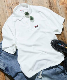 【SALE／30%OFF】NANGA 別注 neo-PRO スピンドル ワンポイントロゴポロシャツ/日本製/遮熱/UVカット/吸水速乾 25SS フリークスストア トップス ポロシャツ ホワイト ブラック グレー【送料無料】