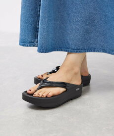 【SALE／10%OFF】ROPE' PICNIC PASSAGE 【OOFOS/ウーフォス】OOmega リカバリーサンダル ロペピクニック シューズ・靴 サンダル ブラック ベージュ【送料無料】