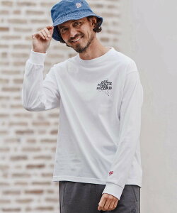 1minute 1second mlt5296-long sleeve t-shirt with speech bubble �����O�X���[�uT�V���c �J���r�I �g�b�v�X �J�b�g�\�[�ET�V���c �z���C�g�y���������z