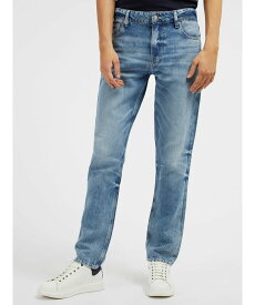 【SALE／50%OFF】GUESS (M)Eco Linen-Blend Tapered Jeans ゲス パンツ ジーンズ・デニムパンツ ブルー【送料無料】