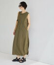 サイドシャーリングワンピース<撥水>