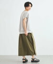 サイドシャーリングワンピース<撥水>