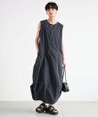 サイドシャーリングワンピース<撥水>
