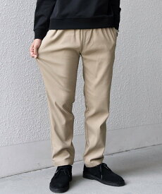 【SALE／10%OFF】SHIPS any SHIPS any: スーパー ストレッチ 裏起毛 ウォーム スリム テーパード イージー パンツ◇ シップス パンツ その他のパンツ グリーン ブラック ネイビー ベージュ【送料無料】