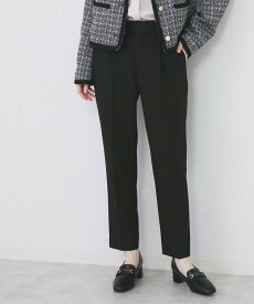【SALE／40%OFF】index 《丈が選べる》ストレッチテーパードパンツ/セットアップ対応【洗濯機OK/防シワ】 インデックス パンツ その他のパンツ グレー ベージュ ブラック