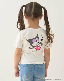 Lycee mine 【サンリオキャラクターズ】【速乾・UV・型崩れしない】チェリークロミハートTシャツ ナルミヤオンライン トップス カットソー・Tシャツ ブルー ピンク パープル ホワイト