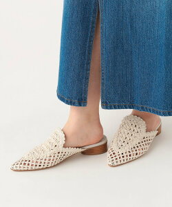 BEAMS HEART WOMEN ���[�X�҂� �~���[�� �T���_�� �r�[���X �n�[�g �V���[�Y�E�C �T���_�� �z���C�g �u���E���y���������z