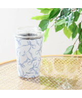 Francfranc ルースト サーモタンブラー リボン ブルー フランフラン 食器・調理器具・キッチン用品 グラ…