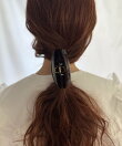 ビッグスクエア アクリルヘアクリップ