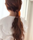 ビッグスクエア アクリルヘアクリップ