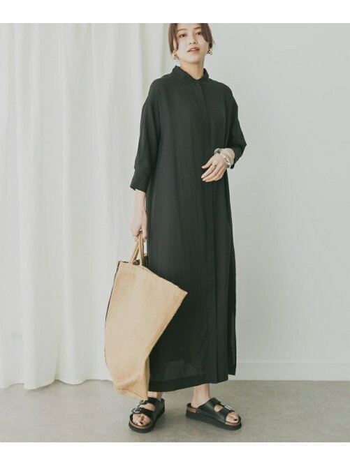 Kbf Web限定 Kbf スタンドカラーシャツワンピース Rakuten Fashion 楽天ファッション 旧楽天ブランドアベニュー Cw8406