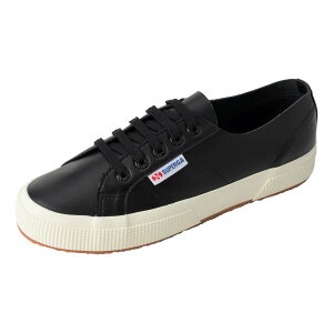 SUPERGA 2750 �A�����C�� �i�b�p�bUNLINED NAPPA �X�y���K �V���[�Y�E�C �X�j�[�J�[ �u���b�N �z���C�g�y���������z